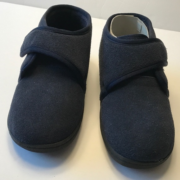 Brand new Biotime Women’s Slippers Navy Therapeutic Comfy Cozy Size 5 - Picture 3 of 7